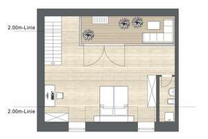 Durlacher Altstadt:  Moderne Wohnung auf 2 Etagen mit Dachterrasse – Die vollständige Adresse der Immobilie erhältst du vom Anbieter., 76227 Durlach, Karlsruhe – Vorschaubild 12