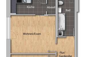 Perfekt für Singles oder Paare! 2-Zimmer-Wohnung mit Balkon in Magdeburg – Elbstraße 4, 39104 Buckau, Magdeburg – Vorschaubild 19