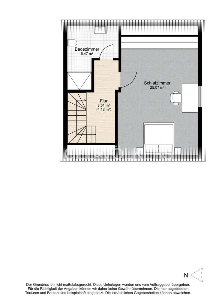 Grundriss - Dachgeschoss