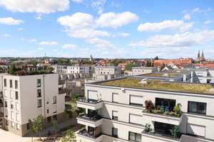 Urbanes Wohnen mit Highlight-Dachterrasse: Stilvolles 2-Zi.-Apartment im beliebten Hanna-Carré HC28