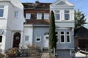 Altbremer Reihenendhaus mit Garage in begehrter Lage – Die vollständige Adresse der Immobilie erhältst du vom Anbieter., 28209 Bürgerpark, Bremen – Vorschaubild 1
