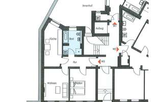 Stilvoll sanierte 2 Zimmer Wohnung als Kapitalanlage in Herrenhausen-Stöcken – Die vollständige Adresse der Immobilie erhältst du vom Anbieter., 30419 Stöcken, Hannover – Vorschaubild 6