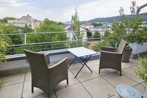 4-Zimmer-Attikawohnung mit Galerie, zwei Terrassen & Kamin in Bad Säckingen – Hauensteinstraße 74, 79713 Bad Säckingen – Vorschaubild 7