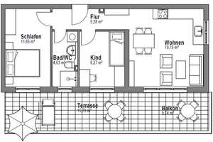 Sofort bezugsfreier Neubau: 3-Zimmer-Wohnung mit XXL-Balkon – Auenstraße 59 b, 85051 Münchener Straße, Ingolstadt – Vorschaubild 11