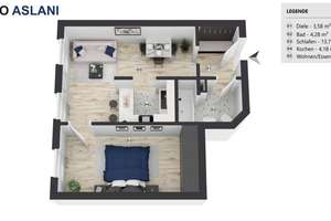 Wohnen im Herzen Leipzigs: Stilvolle 2-Zimmer-Altbauwohnung mit Flair - bezugsfrei – Die vollständige Adresse der Immobilie erhältst du vom Anbieter., 4109 Zentrum-West, Leipzig – Vorschaubild 17