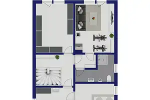 freist.  Ein-/bis Zweifamilienhaus mit schöner Weitsicht in Ruhiglage von Hennef-Winterscheid – Rhein-Sieg-Kreis – Vorschaubild 16