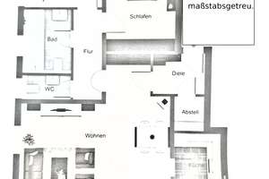 3-Zimmer-Terrassenwohnung mit Carport und Gartenanteil in Neu-Ulm/Burlafingen – Prader Straße 12/1, 89233 Neu-Ulm – Vorschaubild 4