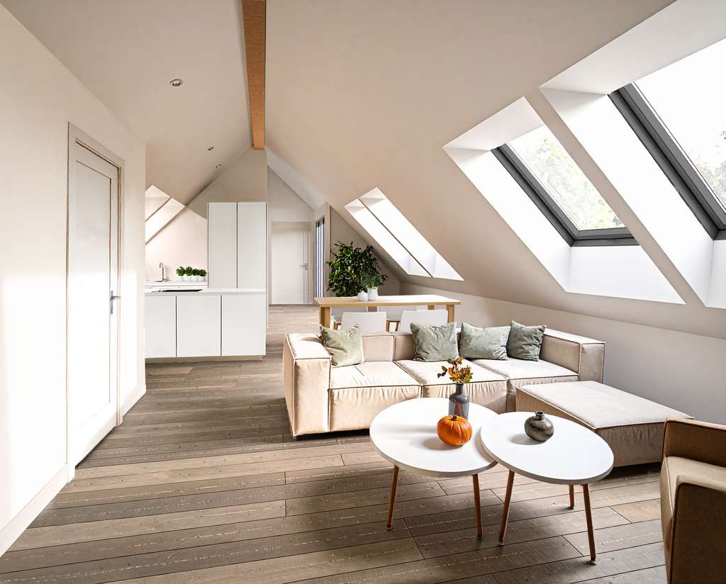 Penthauswohnung * Bergblick und Parkblick