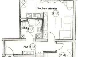 Schöne 2-Zimmer-Wohnung + Balkon + Parkett – Fliederhof 11, 4347 Leipzig – Vorschaubild 10