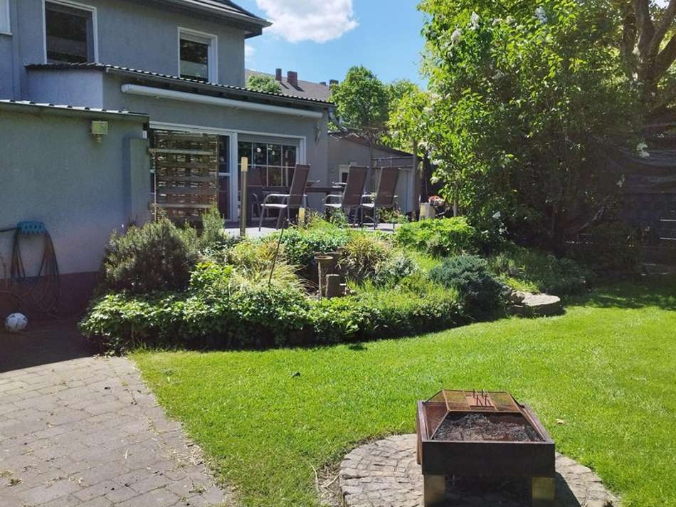 Blick zur Terrasse