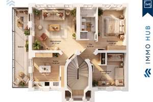 ++ PKW-Stellplatz, Parkett, Traumhafter Balkon! Charmante 3-Zimmer Wohnung in Leipzig ++ – 4229 Kleinzschocher, Leipzig – Vorschaubild 12