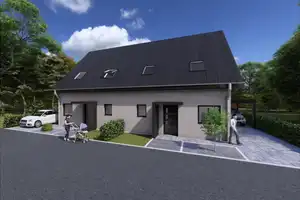 Moderne Doppelhaushälfte KfW 55 in top Lage – Irmgard-von-Stolzenberg-Straße 7, 49086 Osnabrück – Vorschaubild 2