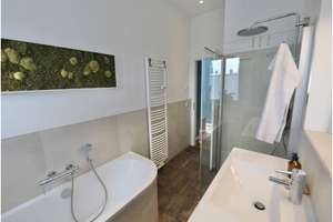 LOFT-STYLE PENTHOUSE MIT AUFZUG - STILVOLLE EINBAUKÜCHE & EINBAUTEN - SONNIGE TERRASSE & KAMIN – Oldenburger Str. 2 aa, 10551 Moabit, Berlin – Vorschaubild 7