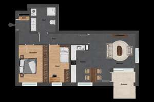 Südgartenwohnung in Köln-Junkersdorf – sonnig, modern und hochwertig – Die vollständige Adresse der Immobilie erhältst du vom Anbieter., 50858 Junkersdorf, Köln – Vorschaubild 12