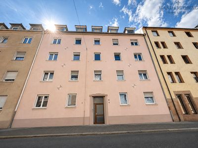Charmante 3-Zimmer-Wohnung mit Einbauküche & Gartenmitbenutzung in zentraler Nürnberger Lage