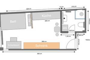 Vollausgestattete neu sanierte Wohnung in Top Lage direkt am Dom in Augsburg – Spenglergässchen 14, 86152 Augsburg – Vorschaubild 14