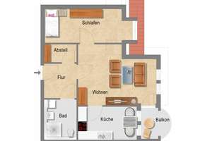 2-Zimmer-Seniorenwohnung in gepflegter Wohnanlage – Die vollständige Adresse der Immobilie erhältst du vom Anbieter., 89601 Schelklingen – Vorschaubild 23