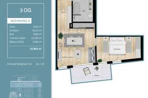 ***Villa Sternberg - 2-Zimmer Wohnung in Perfektion!*** – Die vollständige Adresse der Immobilie erhältst du vom Anbieter., 93047 Innenstadt, Regensburg – Vorschaubild 13