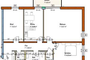 **Neubau 2026 - luxuriöse 3 Raumwohnung, 1.OG, Balkon, Lift,  Außenstellplatz** – Die vollständige Adresse der Immobilie erhältst du vom Anbieter., 1139 Mickten, Dresden – Vorschaubild 12