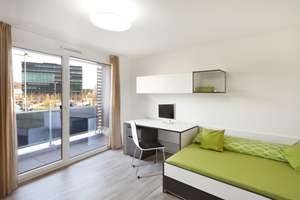 Möblierte Komfort-Apartments im "i Live - Wohnen am Felsen"
