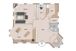 Exklusives Wohnen mit Gewerbepotenzial – 217 m² Wohnhaus + 250 m² Halle – Die vollständige Adresse der Immobilie erhältst du vom Anbieter., 26487 Blomberg – Vorschaubild 36