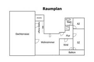 WOB: ruhige Traumwohnung im Zentrum (Ecke Porschestraße), 5.OG, 4Zi, 147m², Terrasse 50m² + Balkon – Wolfsburg – Vorschaubild 12
