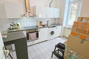 Gemütliche große 1 Zimmer Altbauwohnung mit Wohnküche - zentral in Sachsenhausen – 60594 Sachsenhausen-Nord, Frankfurt am Main – Vorschaubild 9