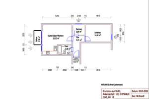 Frisch sanierte 2-ZKB mit West-Balkon & TG-Stellplatz in zentraler Lage - Provisionsfrei! – Aidenbachstraße 102, 81379 Obersendling, München – Vorschaubild 15