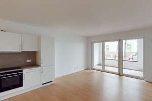 Barrierefrei - moderne 2-Zimmer-Wohnung mit Einbauküche und Terrasse – Feldstraße 110, 63071 Bachschule, Offenbach am Main – Vorschaubild 2
