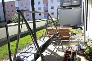 Großzügige Wohnung mit über 100m² Terrasse und TG