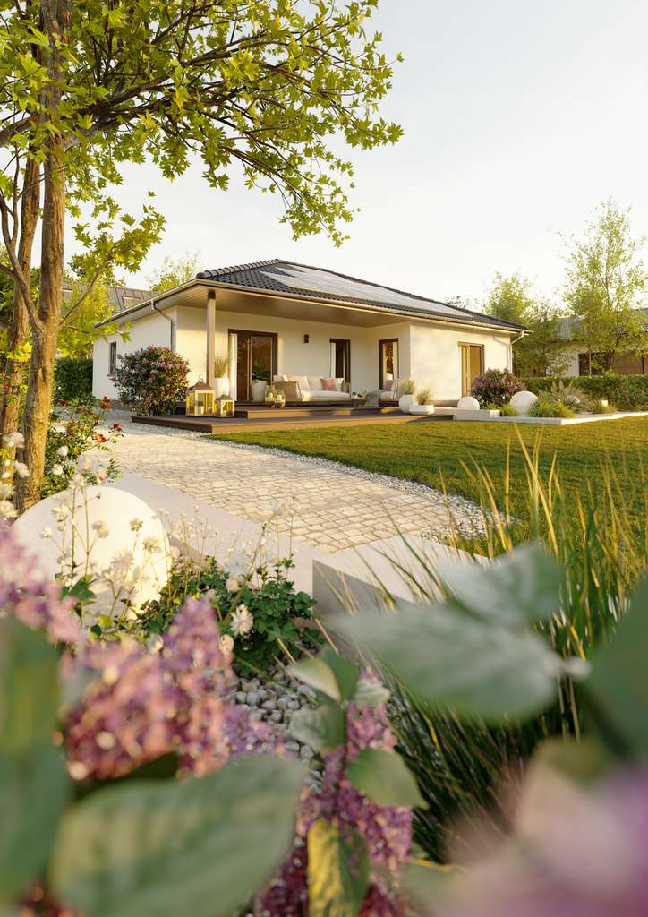 Immobilie in Danndorf - Mit Grundstück: Der Bungalow mit der charmanten Form in Danndorf – ausgefallen und praktisch - Bild 2