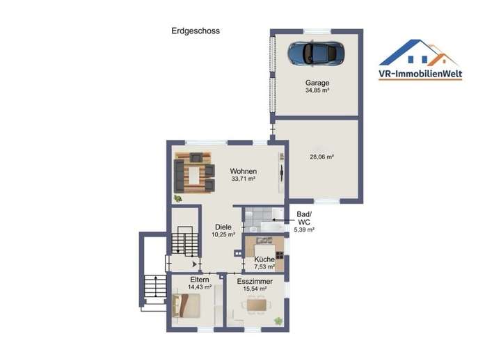 Grundriss Erdgeschoss