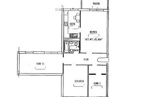 4 Raumwohnung im Dachgeschoss unweit vom Kulkwitzer See – Zschampertaue 19, 4207 Lausen-Grünau, Leipzig – Vorschaubild 2