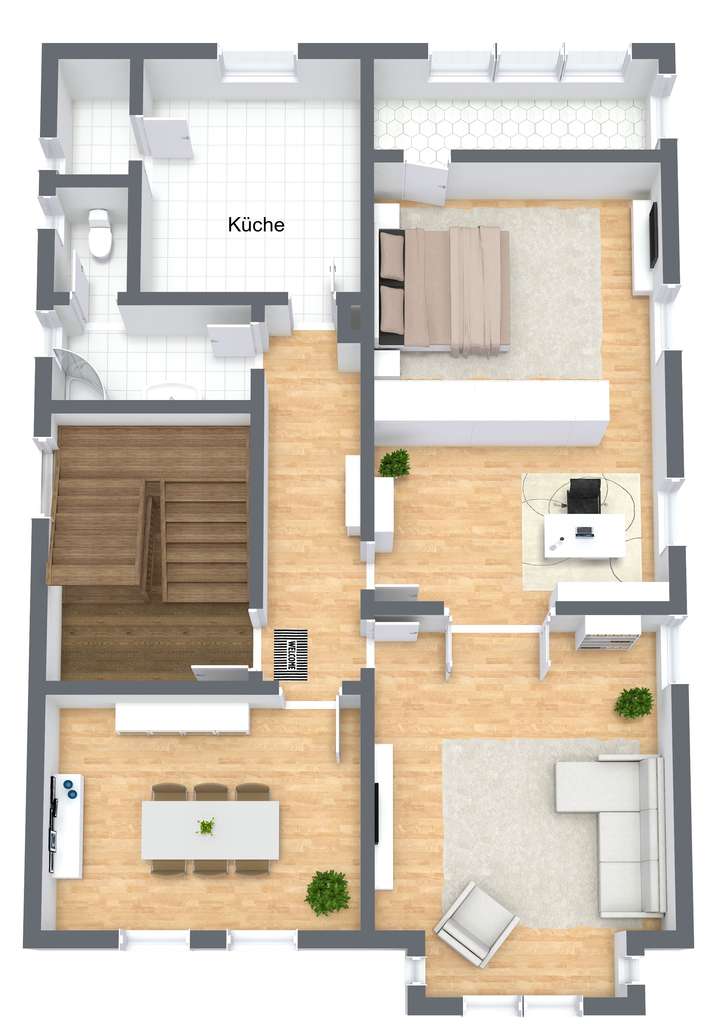 Immobilie in Oberursel - OBERURSEL: Stilvolles Altbau-Mehrfamilienhaus mit architektonischem Charme in ruhiger Wohnlage! - Bild 2