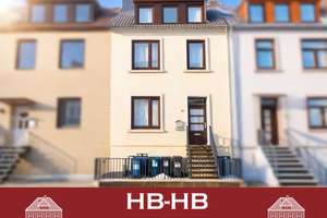 Raum für Ideen: 2 Familien Reihenmittelhaus, obere Wohnung frei!