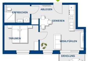 Helle 2-Zimmer-Wohnung mit Balkon in Berlin-Pankow – stilvoll, modern und optimal geschnitten – Die vollständige Adresse der Immobilie erhältst du vom Anbieter., 13187 Pankow (Ortsteil), Berlin – Vorschaubild 2