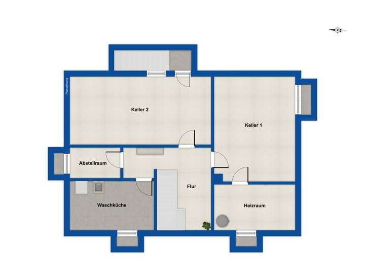 Grundriss Kellergeschoss