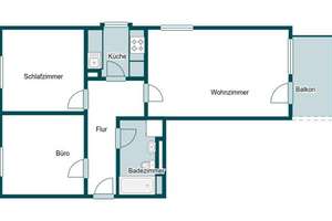 Vermietete 3 Zimmer mit Balkon in beliebter Lage inkl. TG-Stellplatz  – Die vollständige Adresse der Immobilie erhältst du vom Anbieter., 4288 Holzhausen, Leipzig – Vorschaubild 21