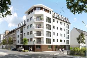 Neubau - Moderne Penthousewohnung in Leipzig - direkt vom Bauträger mit großer 40qm Dachterrasse – Hirzelstraße 20, 4229 Kleinzschocher, Leipzig – Vorschaubild 1