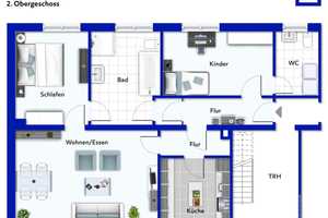 Energiespar-Wohnung 3 Zimmer, ohne Balkon  – Wuppertal – Vorschaubild 8