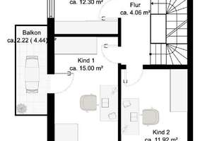 Junges Einfamilienhaus in 1-A Wohnlage mit Terrasse und ideal ausgerichtetem Garten – Die vollständige Adresse der Immobilie erhältst du vom Anbieter., 65343 Eltville am Rhein – Vorschaubild 12
