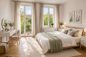 Exklusive Privatsphäre: ganze Etage, 3-Zi-Altbauwohnung mit Balkon! Bezugsfrei 09/2027! – Kiekebuschstraße 3&5, 12555 Köpenick, Berlin – Vorschaubild 3
