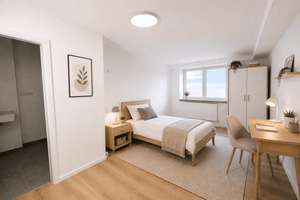 Möbliertes 1 Zimmer-Apartment mit eigenem Bad und  Gemeinschaftsküche