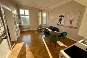 Sonnendurchflutete möblierte Traumwohnung  - Bezug nach umfangreicher Sanierung – Hohenzollerndamm 4, 10717 Wilmersdorf, Berlin – Vorschaubild 1