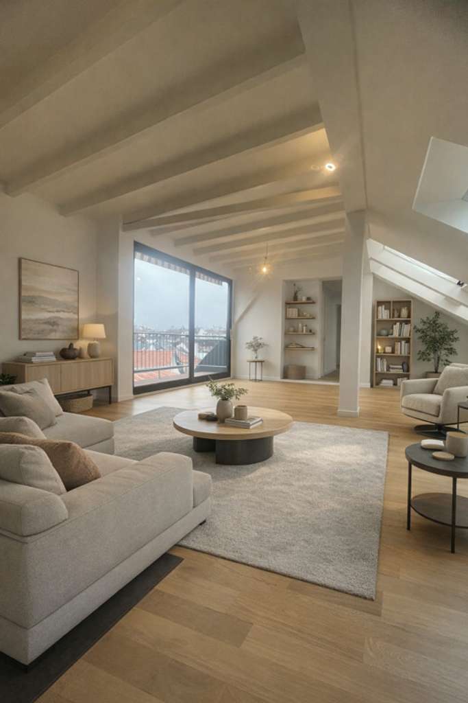 Immobilie in Bodenheim - ImmobilienPunkt***SCHICKE DACHGESCHOSSSTUDIOWOHNUNG IM HISTORISCHEN ORTSKERN VON BODENHEIM! - Bild 3