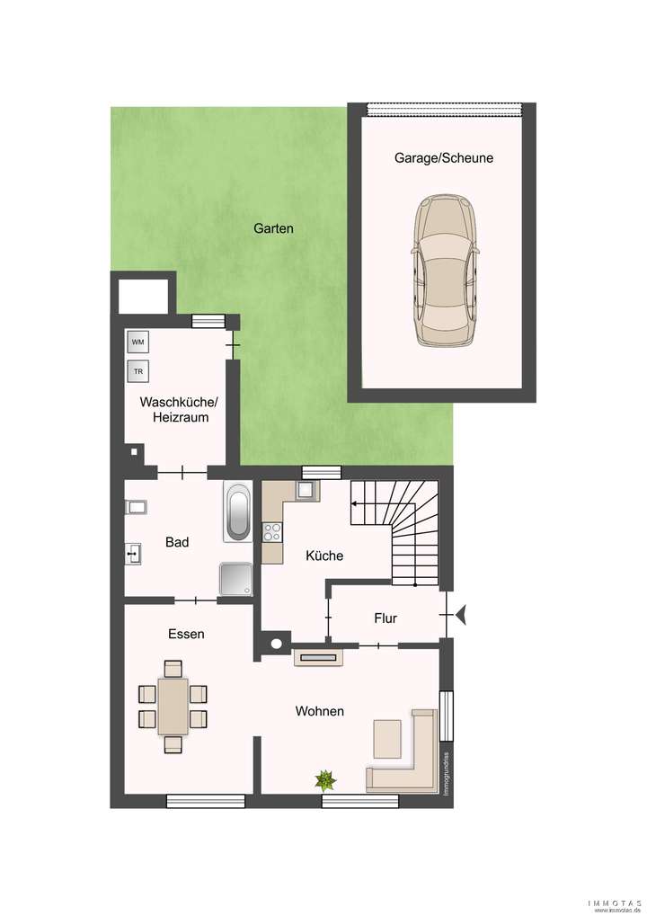 Grundriss Erdgeschoss