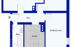 WG-geignete Wohnung mit drei Zimmern und Balkon in Offenbach – 63071 Bieberer Berg, Offenbach am Main – Vorschaubild 11