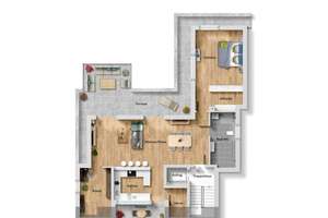Attraktives, vermietetes Zweifamilienhaus mit Garagen, Carport und Garten in Aachen-Friesenrath! – Hundertsweg 3, 52076 Walheim, Aachen – Vorschaubild 5