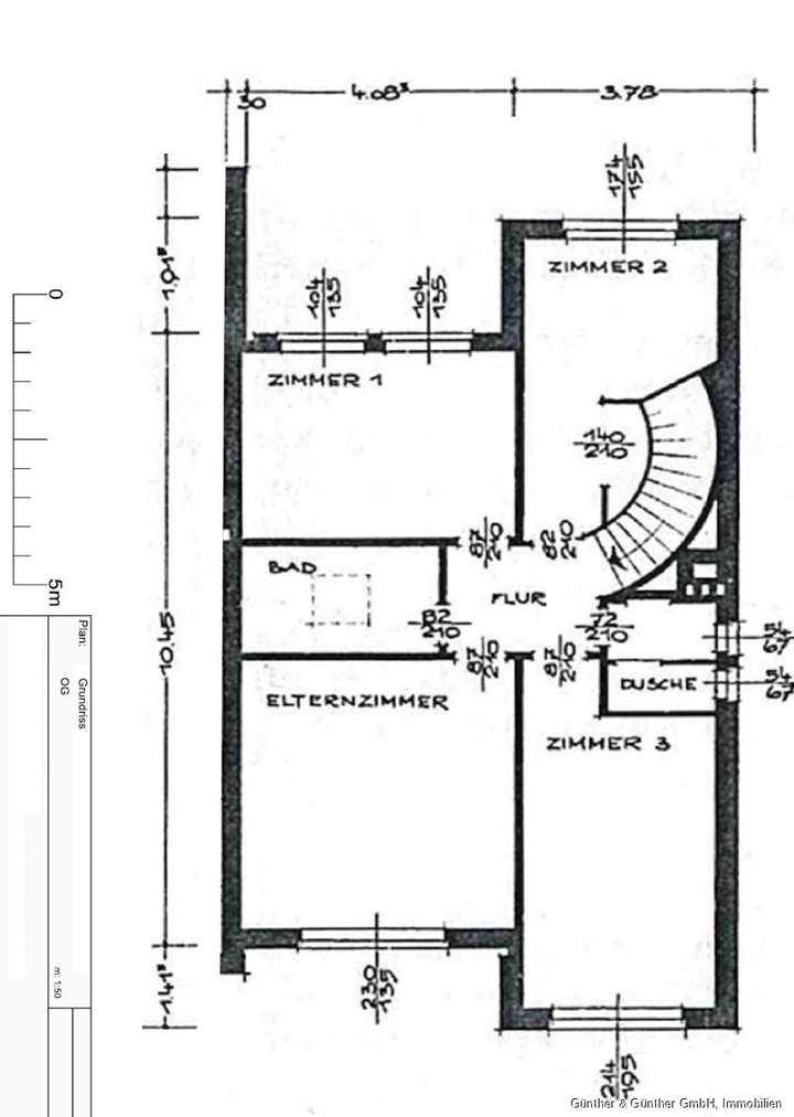 Grundriss Obergeschoss