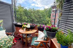 Attraktive 3-Zimmer-Wohnung mit Balkon und Tiefgaragenstellplatz in Hamburg-Niendorf